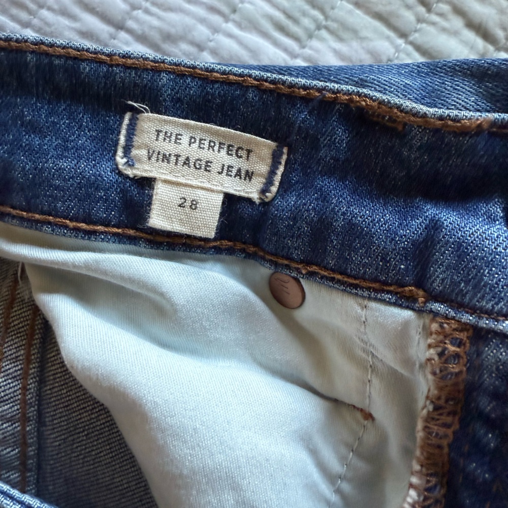 Madewell The Perfect Vintage Jean - Blue - Picture 9 of 9
